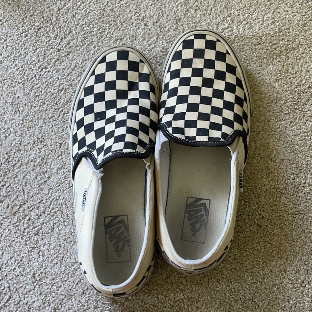 Checkered vans